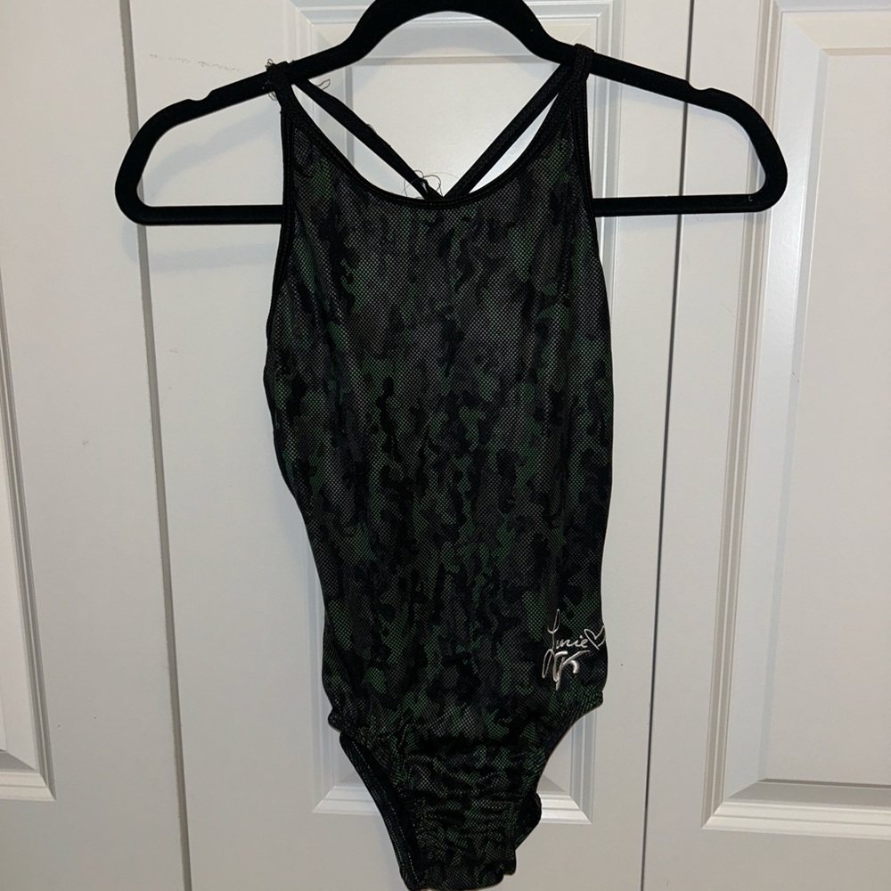 Laurie Hernandez GK Elite Camo Gymnastics Leotard.